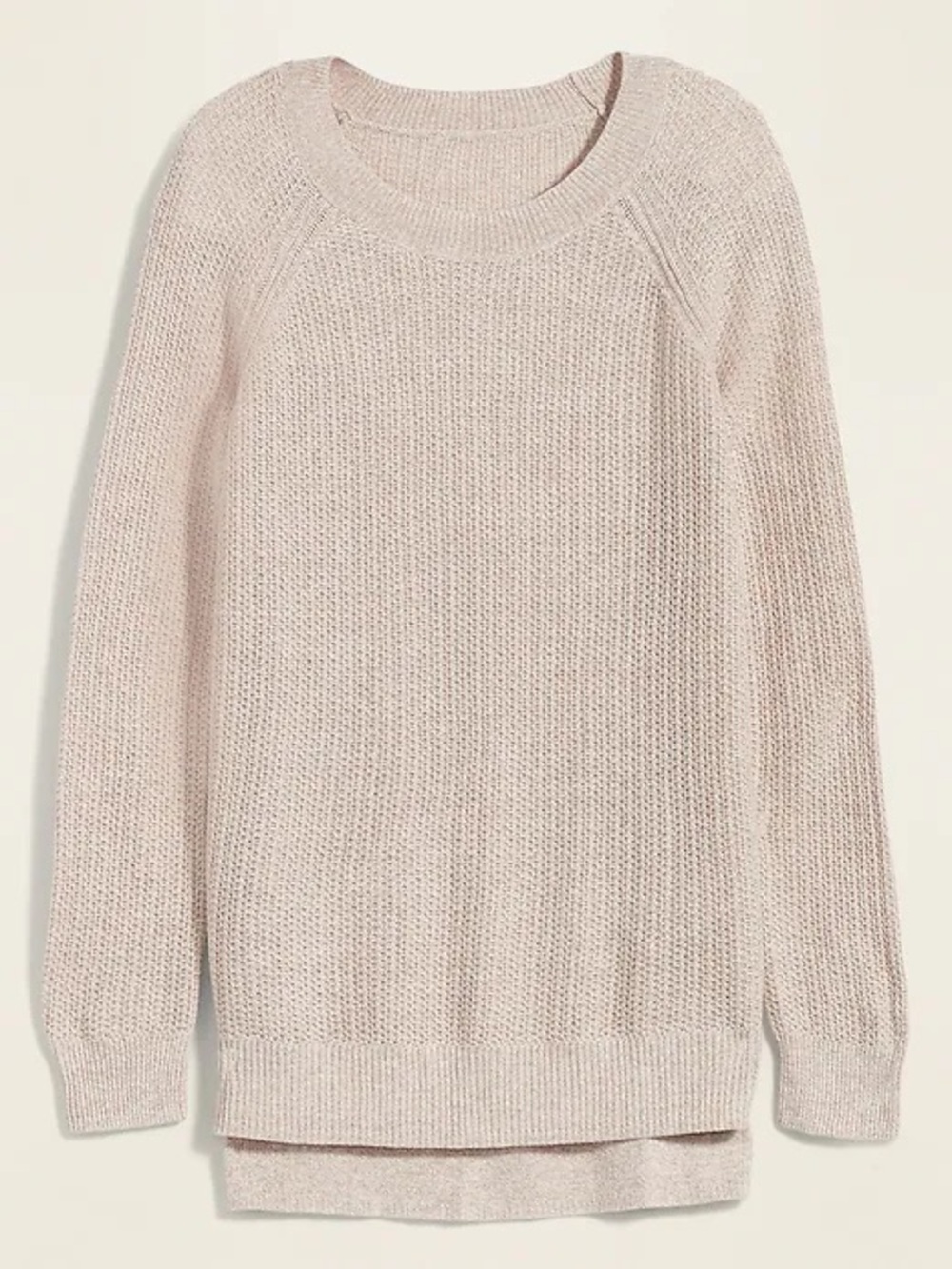 Old Navy Women's Scoopneck Sweater in Light Blush